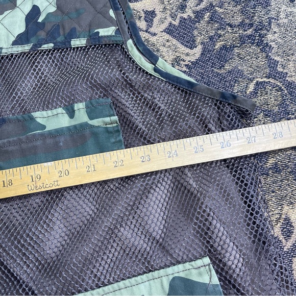 Northwest Territory Hunting Camo Vest Men's XXL Shotgun Shell Holder Pockets Zip - Picture 4 of 8